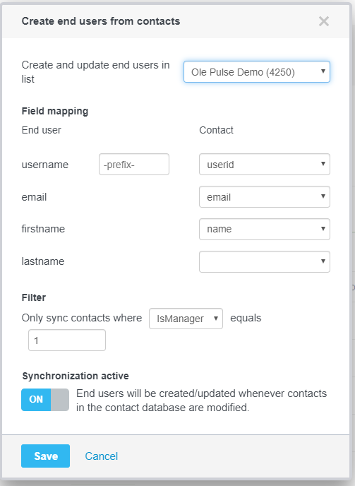 CreateEndUsersFromContacts